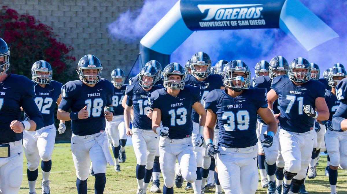 After a great phone call with @AustenJacobs I am blessed to receive my second D1 offer from @USDFootball 🔵⚪️ #gotoreros