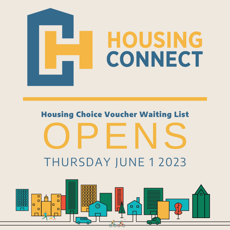 Housing_Connect's tweet photo. The 1-month countdown begins! The Housing Choice Voucher waiting list is set to open on Thursday, June 1st at 9 am. See our website for more information, https://t.co/z0wNTzUqfL https://t.co/Akgp717zSn
