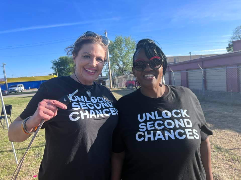 Unlocking Second Chances in Tulsa Oklahoma as we bring awareness to the community that we care and are here to help. Bringing people to Christ made this all worth the time. Thank you Lord for letting us #Bethekey @JusticeReform @prisonfellowshp