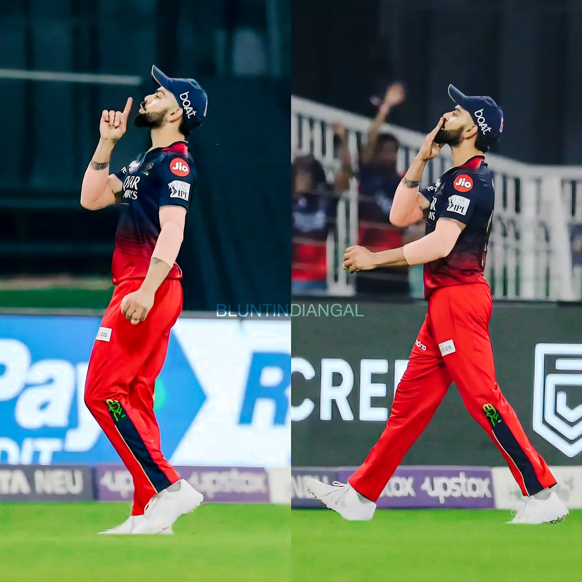 BluntIndianGal's tweet photo. @imVkohli We love this version of Virat Kohli 💉 https://t.co/JUSWWx4iLR