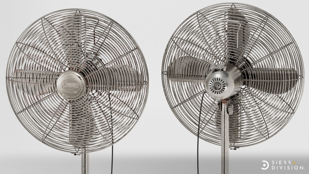 sierra_division's tweet photo. Keepin' it cool with our latest work in progress! 💨❄️ Check out the details on this metal fan - the blades, the grills, the subtle textures that give it character.
#art #3d #render #3dart #conceptart #rendering #cgi #3dvisually #3dartist #cgartistlab #digitalart https://t.co/HwDYtsJCvP