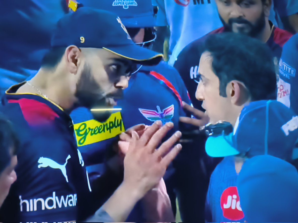 riverr1809's tweet photo. @shubhankrmishra Muskuraiye aap Lucknow mein hai

#LSGvsRCB #viratkholi #gautamgambhir #IPL2023 https://t.co/rEcdglvP7q