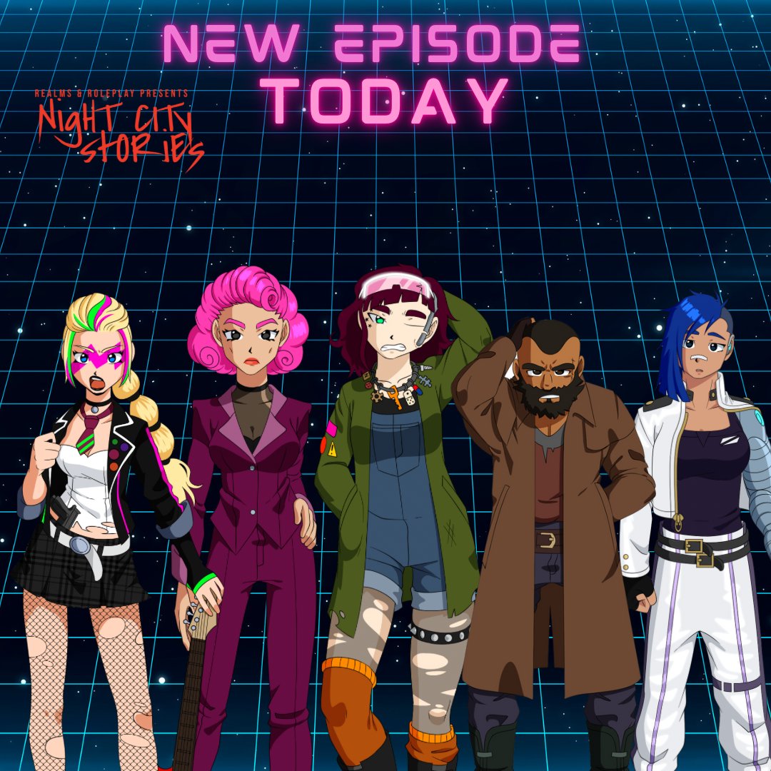 temporarylegend's tweet photo. Ready for a brand new episode of Night City Stories? Tune in and join us--the fun's just getting started! 🤗 6pm PST on our YouTube
 #GameOn #NightCityStories #foryou #fyp https://t.co/OT1F894aCi