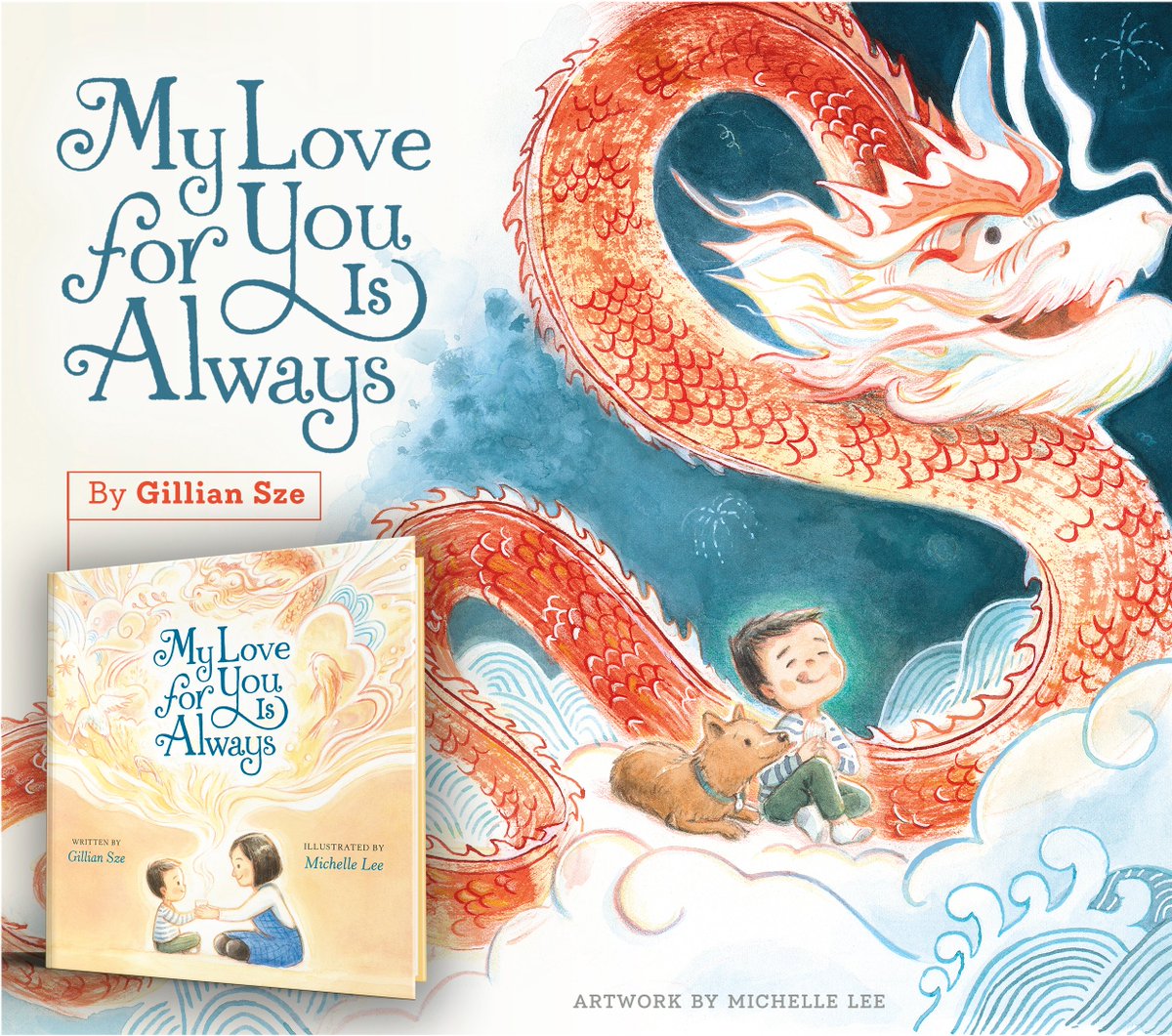 We'll also be reading aloud the ones our littler readers can't get enough of, like YOU ARE MY FAVORITE COLOR by @gilliansze and illustrated by @msbeautifique, and MY LOVE FOR YOU IS ALWAYS, also by @gilliansze and illustrated by Michelle Lee. #RepresentAsianStories