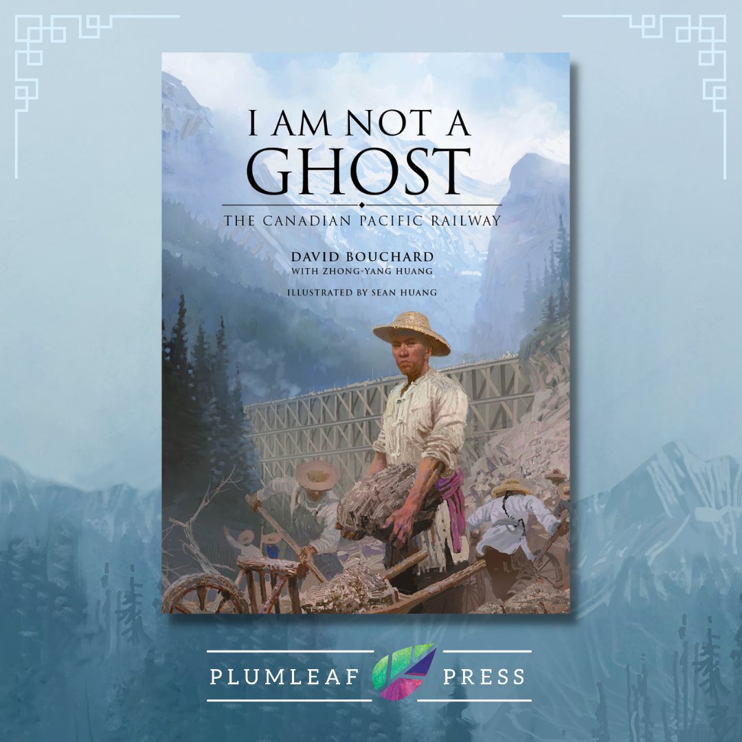 Happy Book Birthday - I AM NOT A GHOST! @davidbouchard & Zhong-Yang Huang, with beautiful art by Sean Huang To celebrate, we're holding a #bookgiveaway Like and follow to enter! #AsianHeritageMonth #CanadianHistory #Ireadcanadian #BooksWorthReading