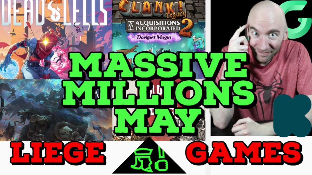 Can 4 projects launched the same week all break $1M?? How do you feel about stand-alone sequels? Replacing the original or better quality upgrades?
<a href="/IBCGames/">Indie Boards and Cards</a> 

youtu.be/37uIrim_Wf4