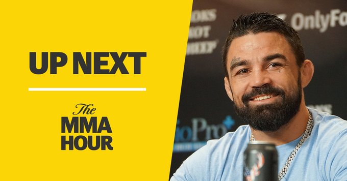 Mike Perry joins us now on #TheMMAHour 

▶️ 