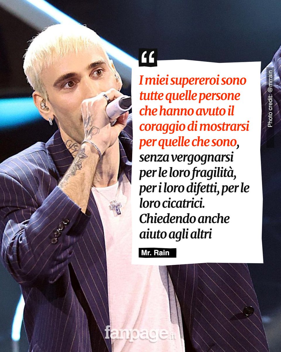 fanpage's tweet photo. #mrrain #1maggio https://t.co/R6SnCHlVOZ