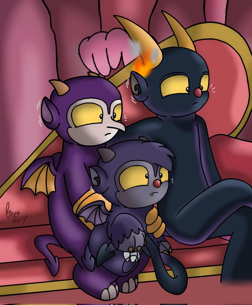 BeesMeliss's tweet image. Caption This.
.😶😶😶😶😶
#RENEWTHECUPHEADSHOW #thecupheadshow #cupheadthedevil #cuphead #cupheadshow #thedevil #cupheadhenchman #henchman #cupheadtwt #henchdevil