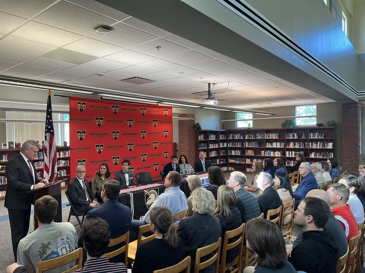 Congratulations to Brady Burruss and William Johnson on their Military Academy signings today! We appreciate Congressman Collins for making this celebration so special! GO TITANS!!