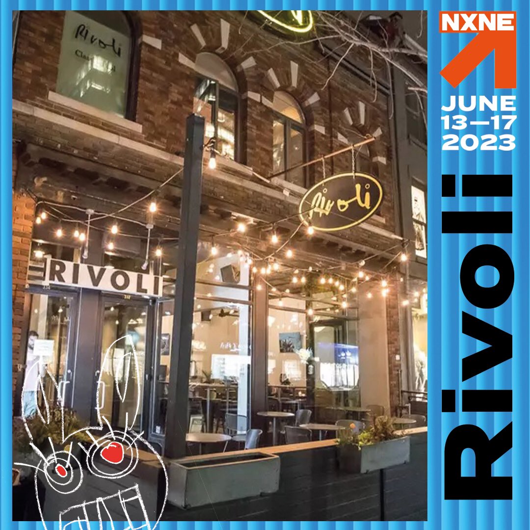 We have always loved to give our artists the chance to step onto the city’s most epic stages, and #NXNE2023 will be no different. As a venue that has been around since 1982, The Rivoli will be opening its doors for us this June and we CAN'T WAIT. 💫