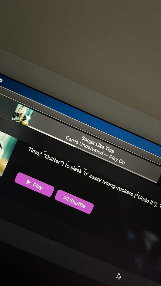 It’s been a week, so here’s to no tears and just rocking out to badass songs that make us feel good! <a href="/carrieunderwood/">Carrie Underwood</a> #girlpower #strong