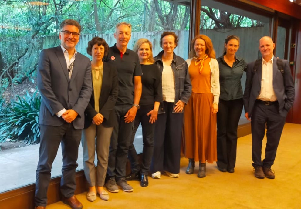 Community Foundations in Portugal? Former CPCS fellows, James (<a href="/ECFInews/">ECFI</a>) and Rosa (<a href="/AEF_fundaciones/">AEF Fundaciones</a>) were welcomed by alumnus Hugo Seabra of <a href="/FCGulbenkian/">Fundação Calouste Gulbenkian</a> to discuss strategies for Portugal. The discussion included sharing experiences from across Europe and beyond.