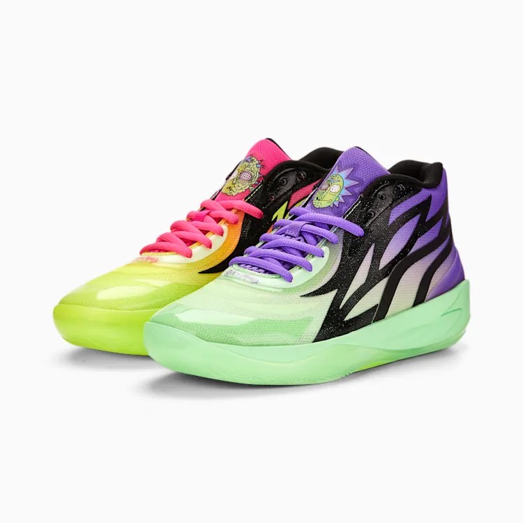 MarkLaw30833779's tweet photo. #SneakerScouts The PUMA MB.02 'Rick and Morty' is now available via @footlocker! |$150| #ad @MELOD1P @PUMA 

>>> #RickdalusAndMortarus #zflip4 #FanArtFriday #Rickmobile #adultswimfestival #Rickandmorty  
Original: SneakerScouts https://t.co/aYw7HqHmAr