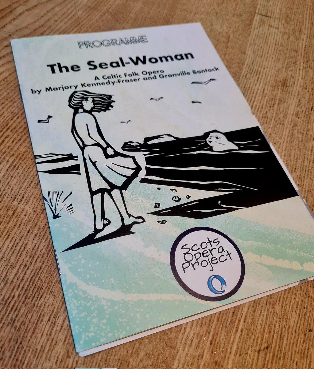 First show of the week, and it's a sold-out night for The Seal-Woman at <a href="/ScotStoryCentre/">Scottish Storytelling Centre</a>. The #Celtic folk opera from <a href="/OperaScots/">Scots Opera Project</a> runs as a part of <a href="/EdinTradfest/">Edinburgh Tradfest</a>. #Edinburgh