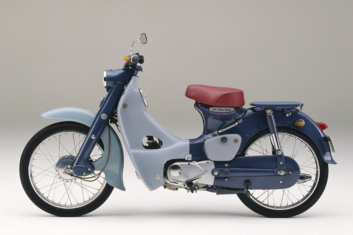 On May 2, 1958, in Japan, Honda Super Cub was first introduced by Honda Motor Co., Ltd.
Since its introduction, the Honda Super Cub has become the best-selling motorcycle in the world, with over 100 million units sold in various countries. 
The Super Cub was designed to be