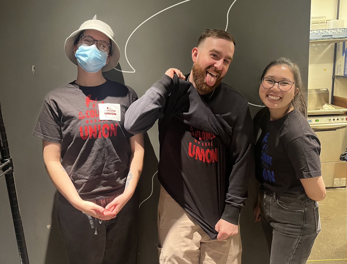 La Colombe Workers Union tweet media