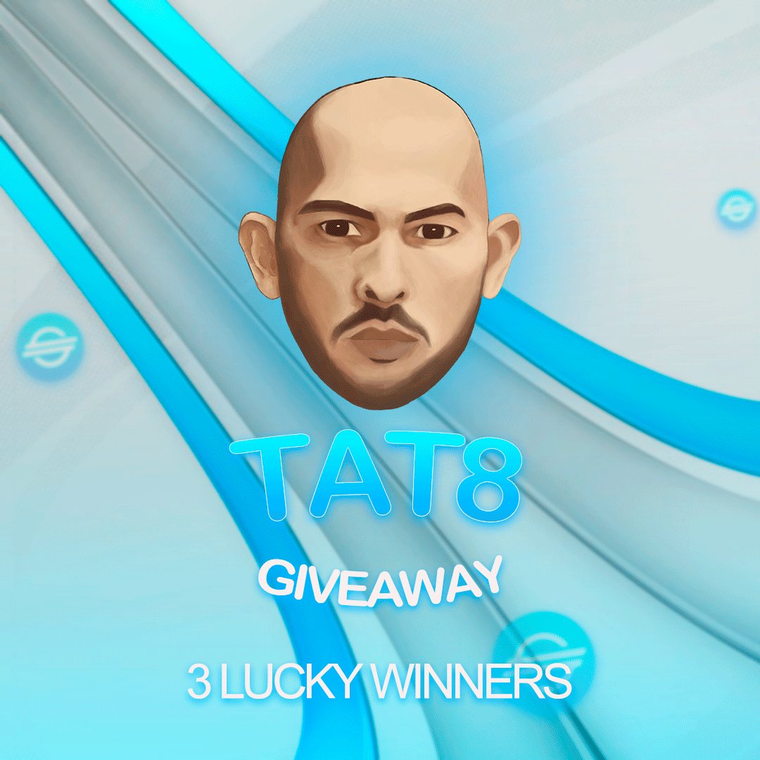 . (@ayomide29686990) on Twitter photo 32500 #TAT8 #Giveaway Alert 🎉
🔥 Follow these simple steps to win 32500 $TAT8:
1️⃣ Follow <a href="/stellartate8/">stellartate</a>
2️⃣ Download @Lobstr and set TAT8 Trustline
3️⃣ Like and retweet this post
4️⃣ Tag 3 friends
🚀 3 winners will be selected in the next 7 days.
#XLM #XRPL #XRP #NFT #Crypto 32500 #TAT8 #Giveaway Alert 🎉
🔥 Follow these simple steps to win 32500 $TAT8:
1️⃣ Follow <a href="/stellartate8/">stellartate</a>
2️⃣ Download @Lobstr and set TAT8 Trustline
3️⃣ Like and retweet this post
4️⃣ Tag 3 friends
🚀 3 winners will be selected in the next 7 days.
#XLM #XRPL #XRP #NFT #Crypto