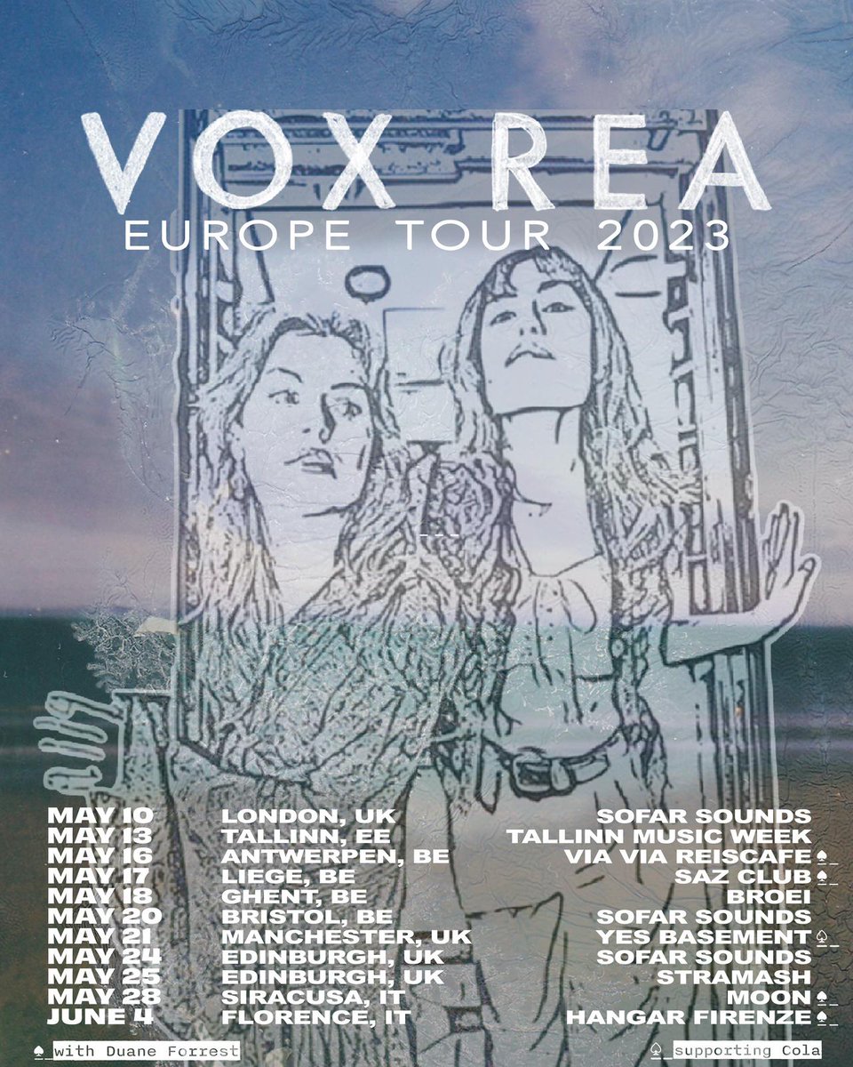 EUROPE !! See you this spring x