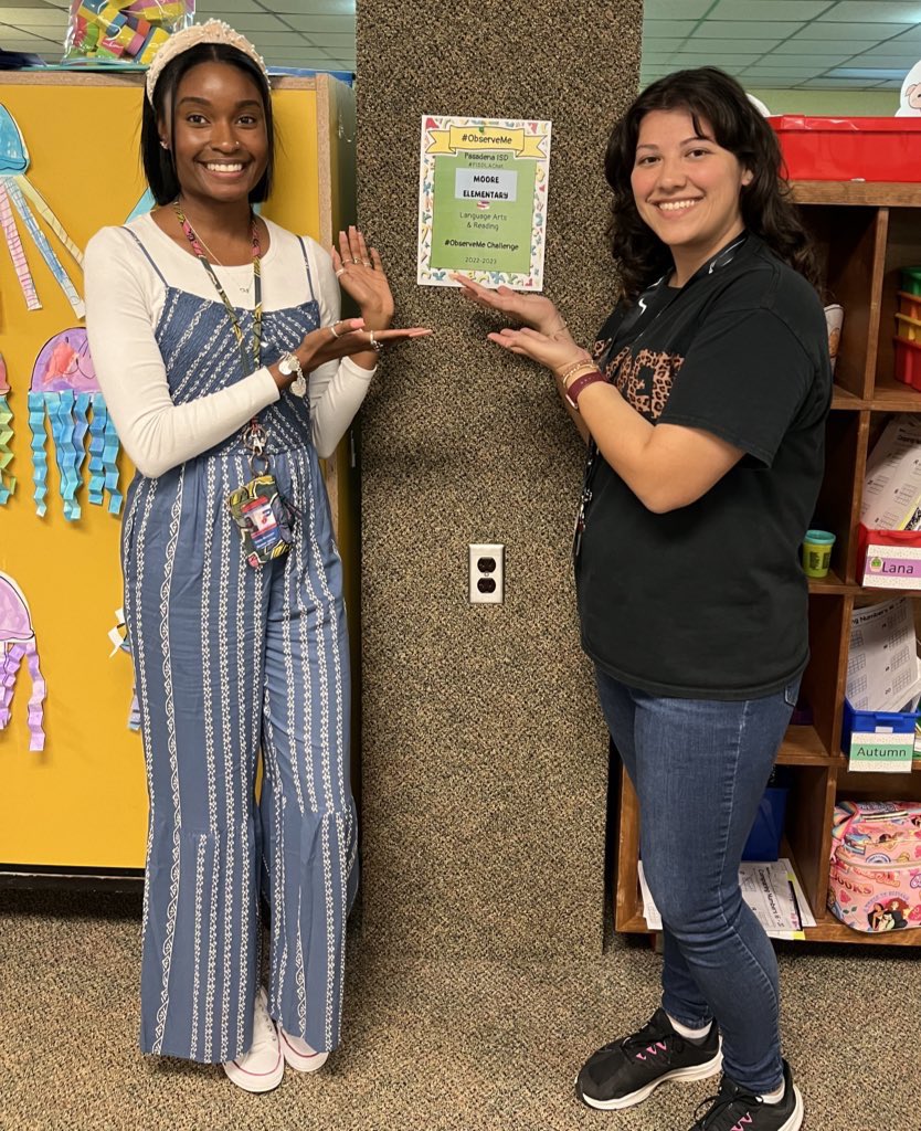 RoxanneCarbajal's tweet photo. Observe Me Challenge : Moore Elementary edition! Got to see some great things in Ms. Chapa’s kindergarten classroom. I saw some explicit phonics instruction for the magic e syllable! #observemechallenge #pisdelarchat #pisdetla https://t.co/OjN7DlZXDJ