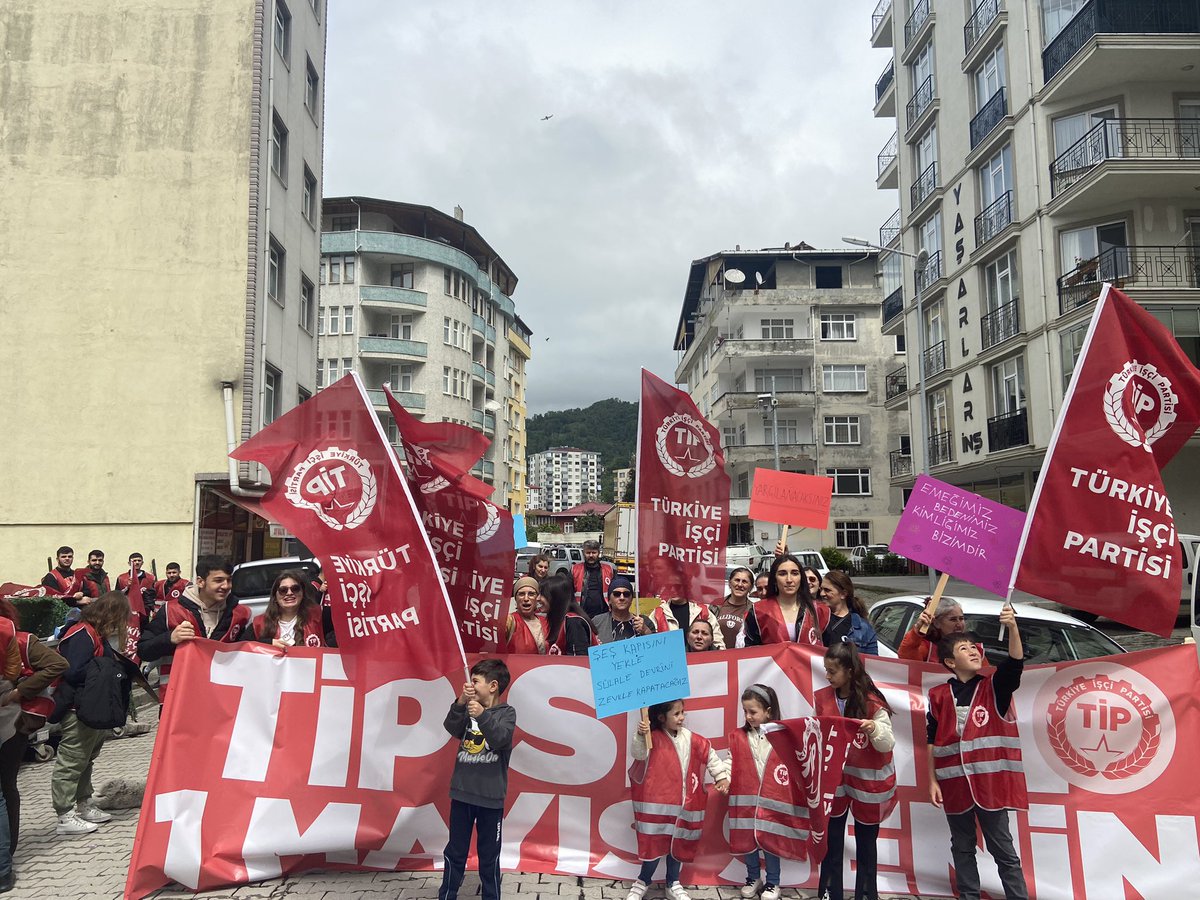 Ordu, Kayseri, Giresun, Artvin...

Emekçi, #1Mayıs'ta kendi partisiyle yürüdü!
#TİPSenin1MayısSenin