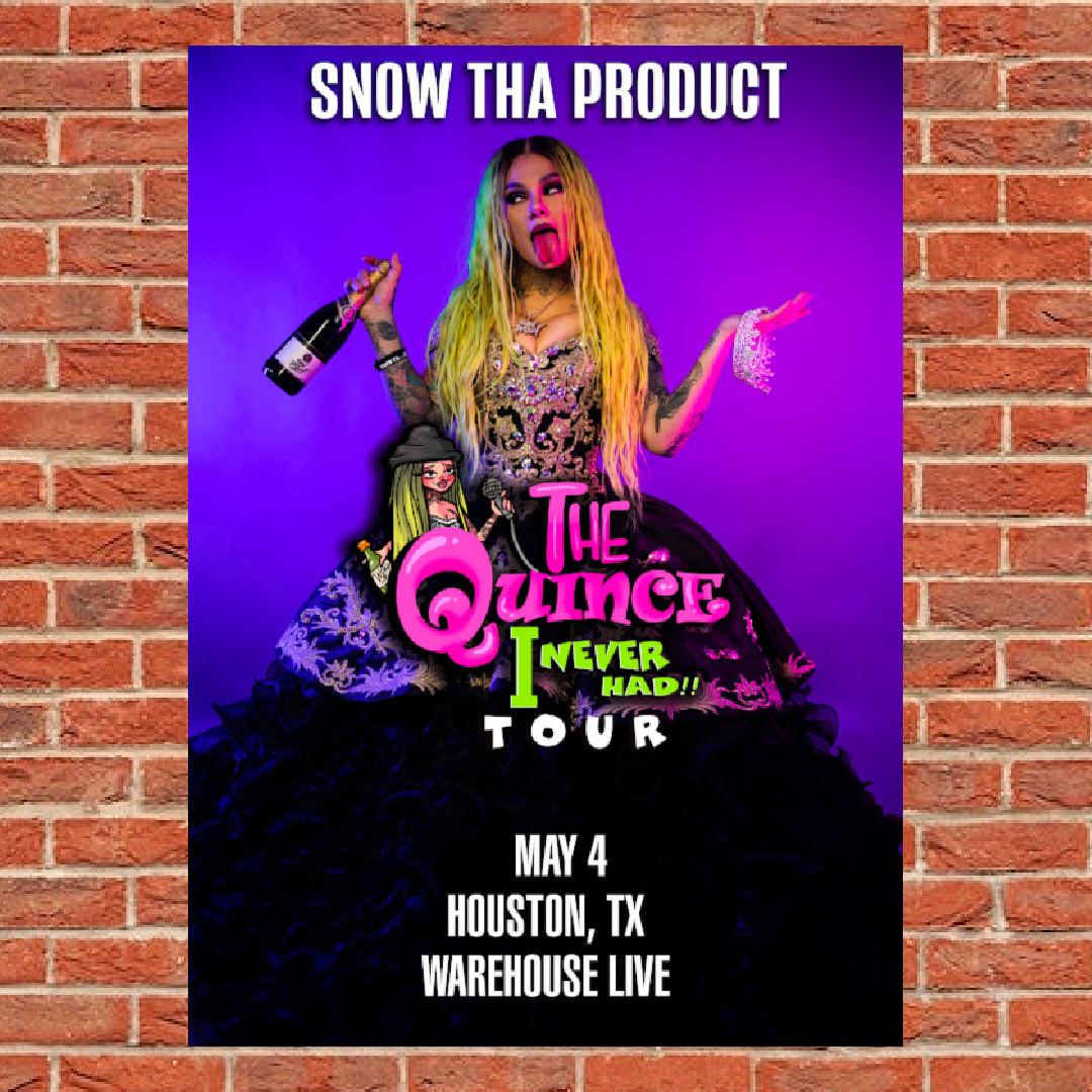 She's Baaaaaaack! 
Our gal Snow Tha Product is in The Ballroom 
THIS THURS. 5/4 ! 
❗Tickets are running low! Get yours now before they're gone!

@snowthaproduct
<a href="/warehouselive/">warehouselivemidtown</a> 

#thisweek #thursday #snowthaproduct #lowticketalert #LFO #htx #hou #houston #warehouselive