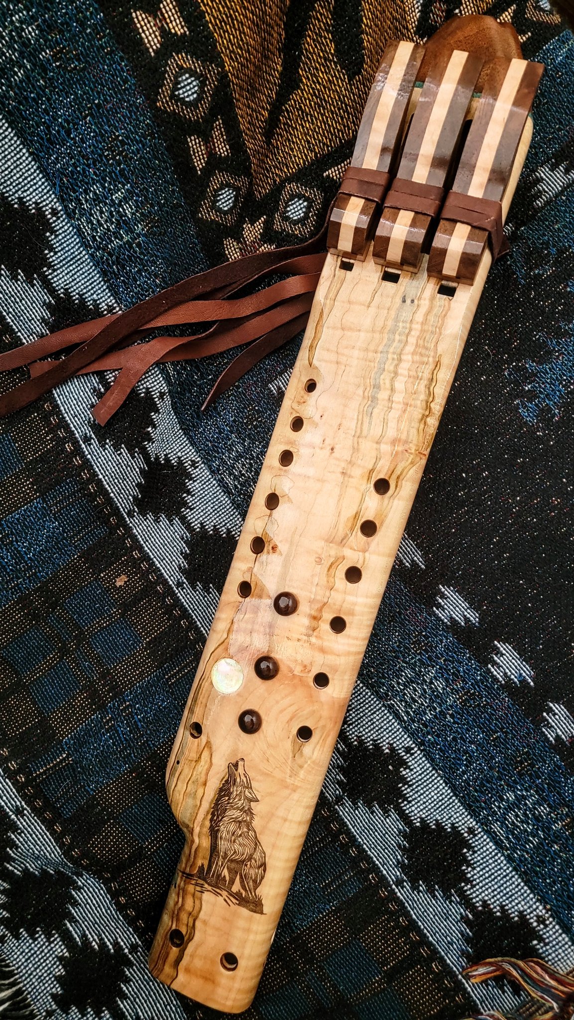 Triple drone flute deals