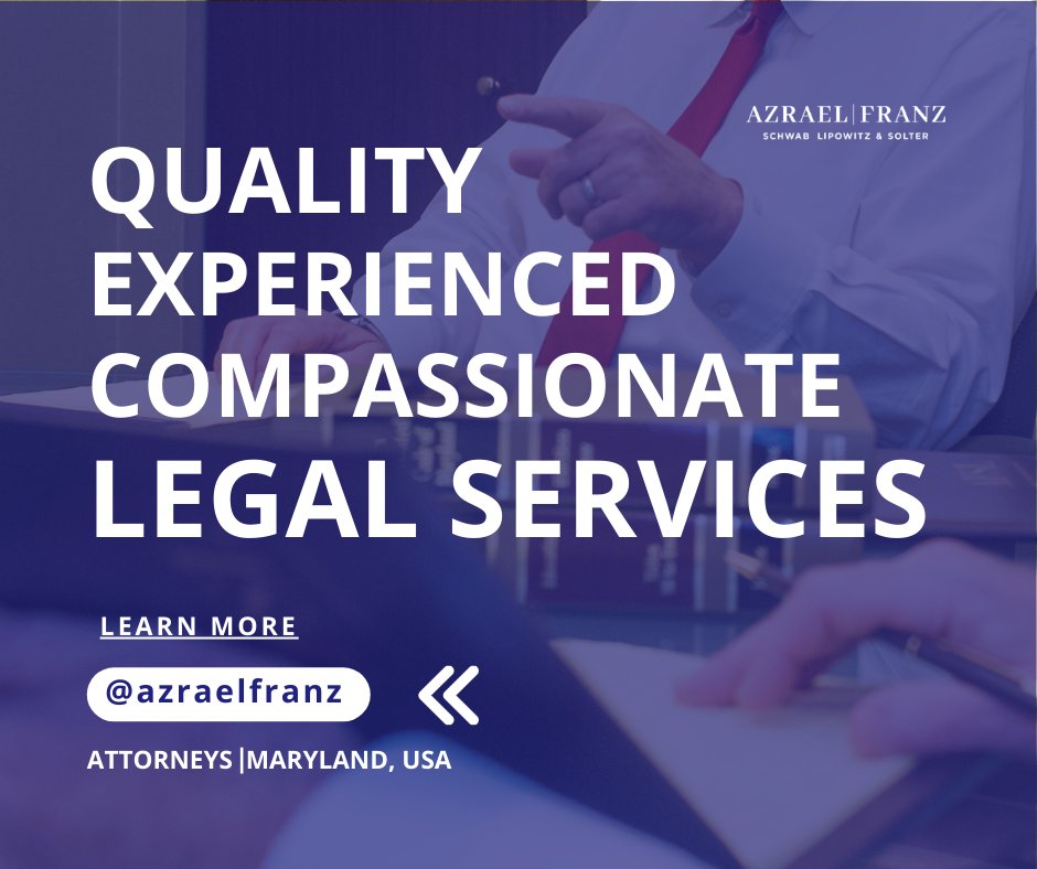 AzraelFranz's tweet photo. ☑️🔎Choosing the Right Attorney
#lawyers #maryland #Victims 
#azraelfranz https://t.co/JlKeoKp63c