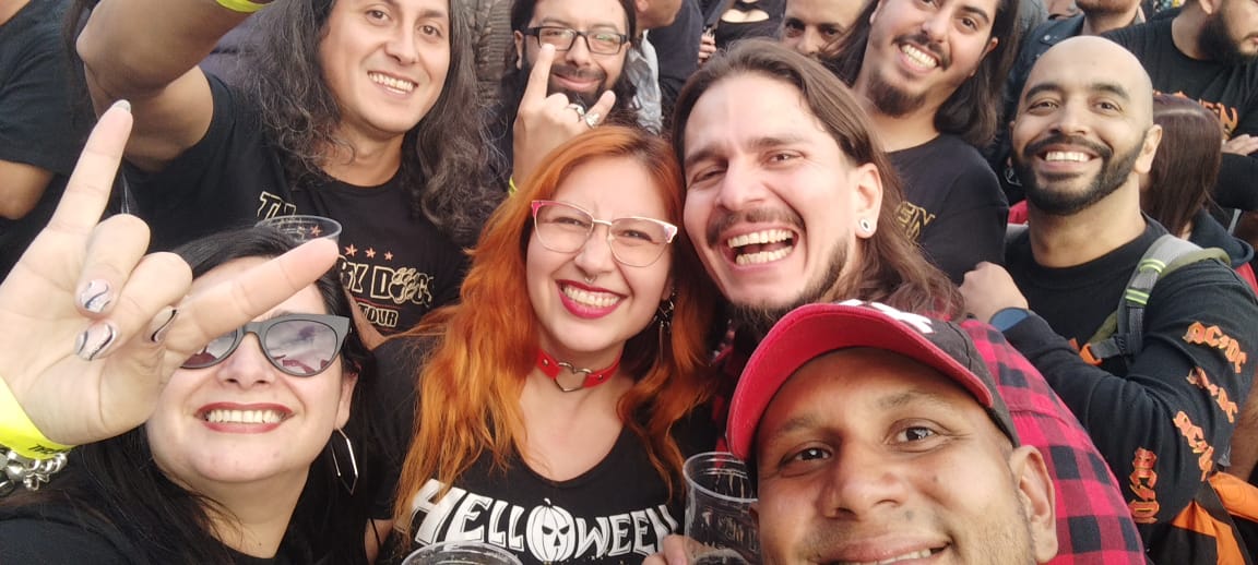 Nayade_ath's tweet image. Pura felicidad ayer en #MastersOfRock 😍🤘🏻