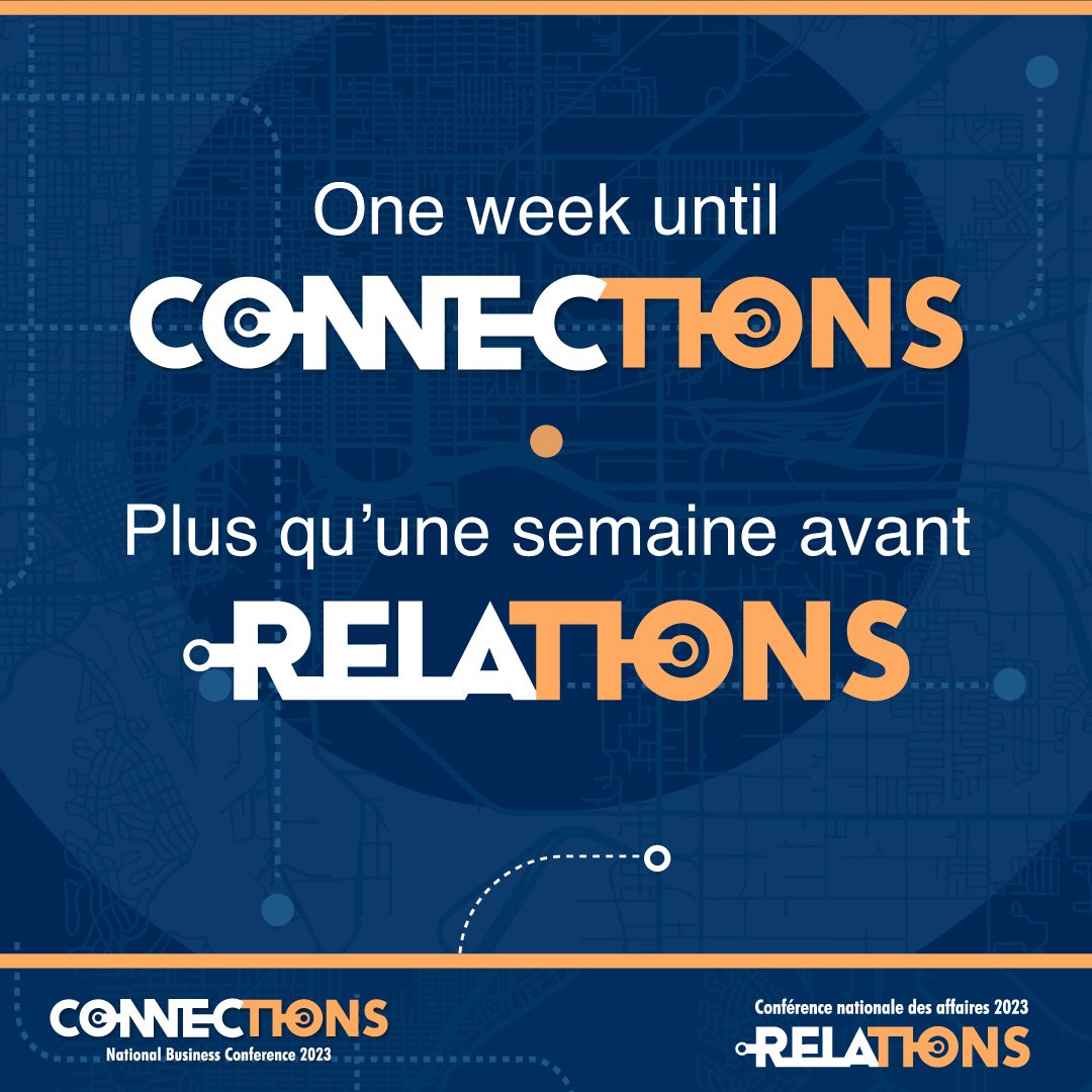 PeterKahnert's tweet photo. One week until Connections National Business Conference 2023. See you in Tampa, Florida! #RJLNBC2023 https://t.co/uo6kDznPNq