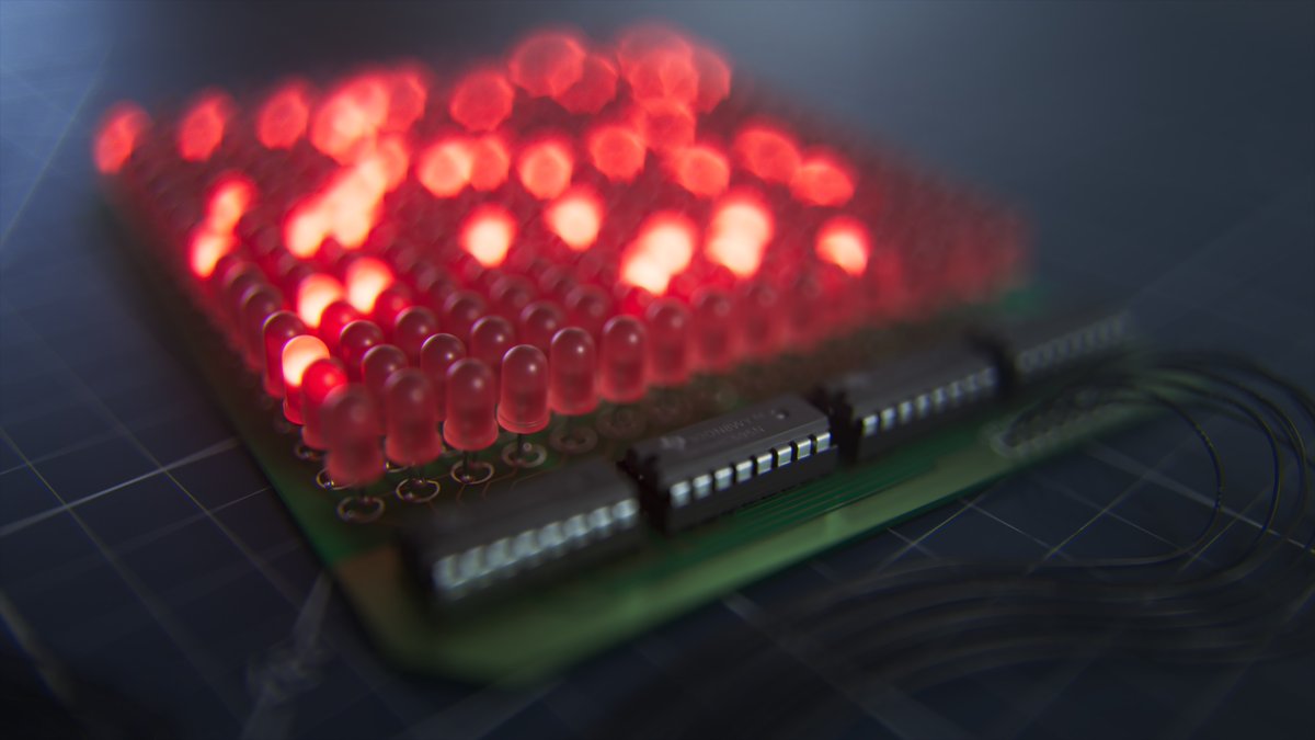 RaphaelRau's tweet photo. Recorded a fair bit of the Universal Camera tut today. Its going to be a longer technical one 😇
Hopefully I get it done tomorrow 😊
To make up for the delay, here´s a 16x16 LED Matrix render (with Universal Camera of course)
#octane #universalcamera https://t.co/1T9HFDUUgr