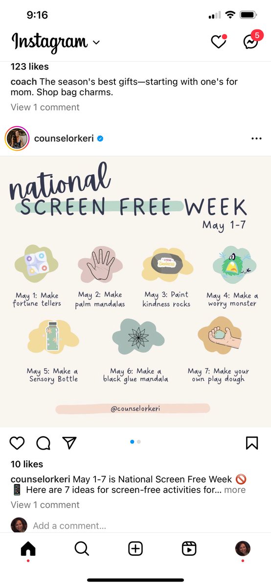 AWellnessGuy's tweet photo. National Screen Free Week! How many of these activities can you do instead of being on a screen? #TwitterDoesntCount #NationalScreenFreeWeek #ScreenFreeWeek #ScreenFree https://t.co/cWU2YuNFOm