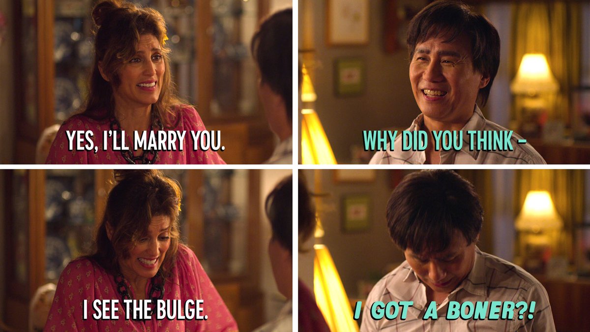 The bulge is always the giveaway. 😫