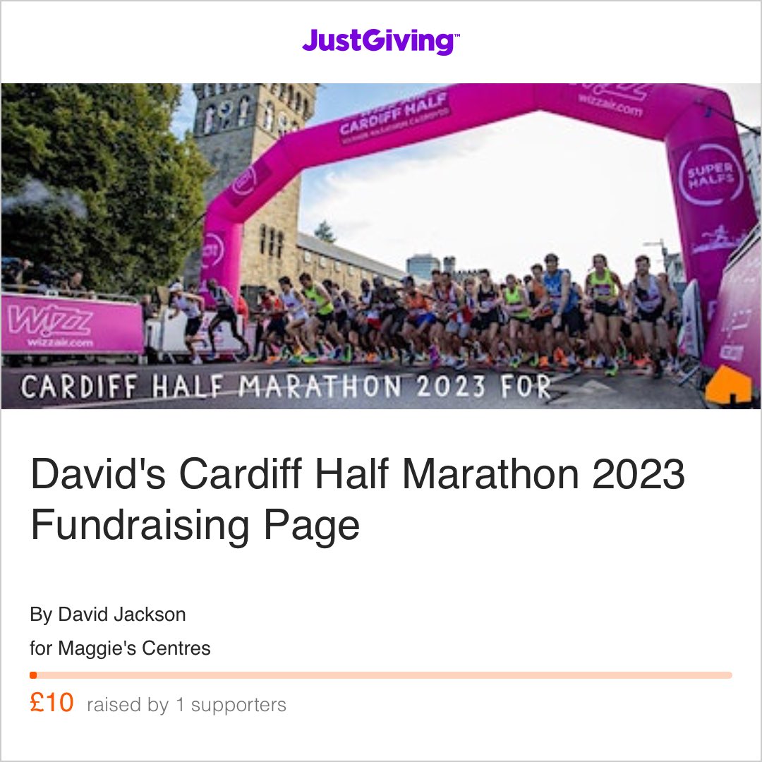 I’m helping raise money for Maggie's Centres. Support me at: justgiving.com/fundraising/da…

#justgiving