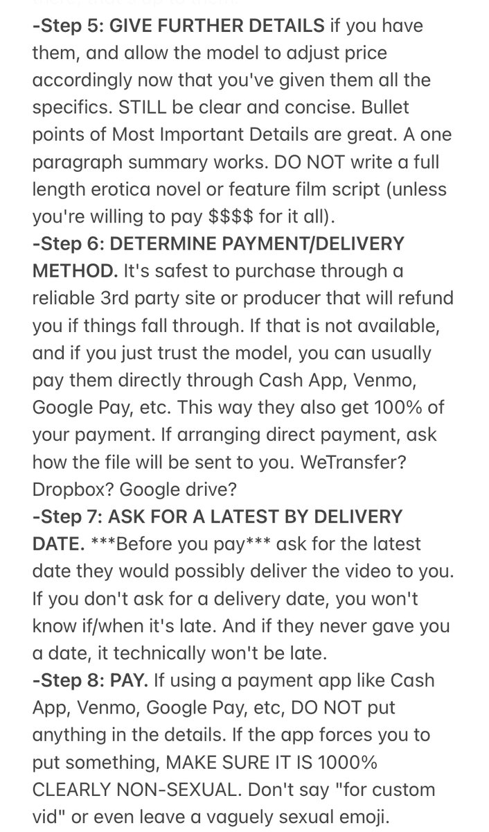 greg_battiste's tweet photo. #CUSTOMVIDEO BUYERS (or anyone interested in purchasing for the first time)! Here's a quick &amp; dirty guide to the purchasing process I wrote up, having bought well over 100 custom videos by now. 

Models/other buyers, feel free to leave things I missed in the comments and RT! 🙏🏼❤️ https://t.co/oF78oTB7OW