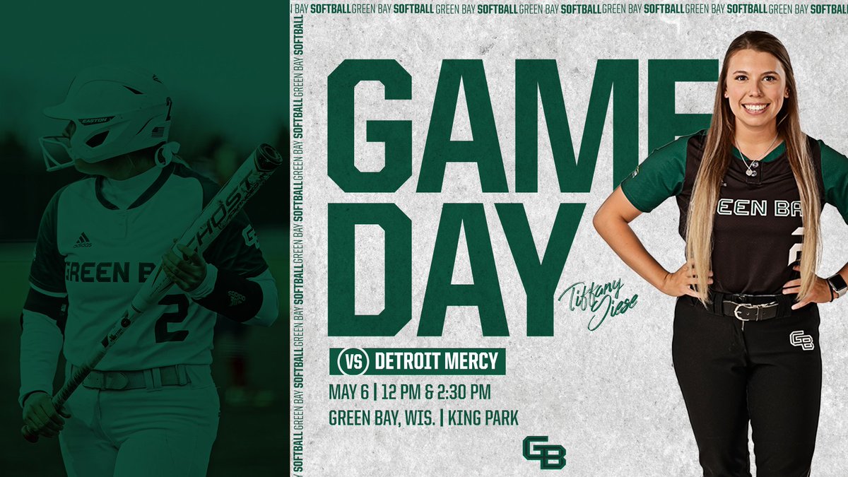 GBPhoenixSB's tweet image. Celebrating our seniors today! 👏

🆚 Detroit Mercy
🕤 12 PM and 2:30 PM CST
📍 Green Bay, Wis.
🏟 King Park
📺 ESPN+
📊 bit.ly/42dePmp

#RiseWithUs | #HLSB