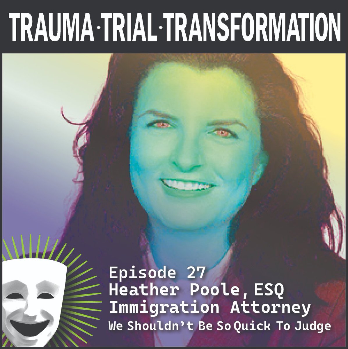 In a heartfelt conversation with Immigration Attorney Heather Poole, we discuss the need for more positive immigration stories like the founder of Yahoo, Nobel Peace Prize winners, and scholars that bring over 10 billion dollars to the U.S. economy. juliethuck.com/podcast-trauma…
