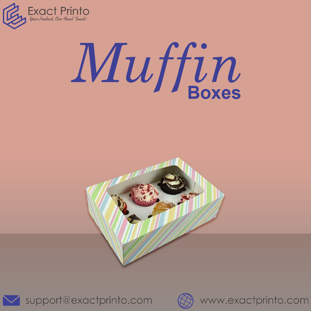 ExactPrinto's tweet image. Packaging that&apos;s as sweet as the treats inside 🎁🧁Email us at support@exactprinto.com or visit us at exactprinto.com 📦
.
.
.
.
#yummy #muffin #muffinbox #muffintime #yummyfood #packagingdesign #custompackaging #customerservice #customized #packagingdesign #delicious