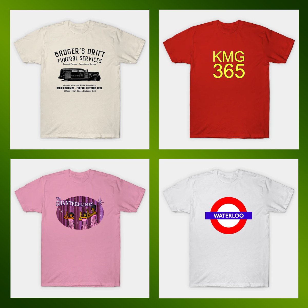 All TV & Movie Tees Are On Sale, Just $16 Each! #MidsomerMurders #Emergency #ThatThingYouDo #TheKinks #BadgersDrift #KMG365 #TheChantrellines #WaterlooStation #Mod #MurderMystery #Paramedic #Musical #UK teepublic.com/user/vandalay-…