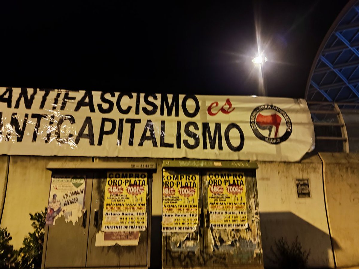 Coordinadora Antifascista Madrid tweet media