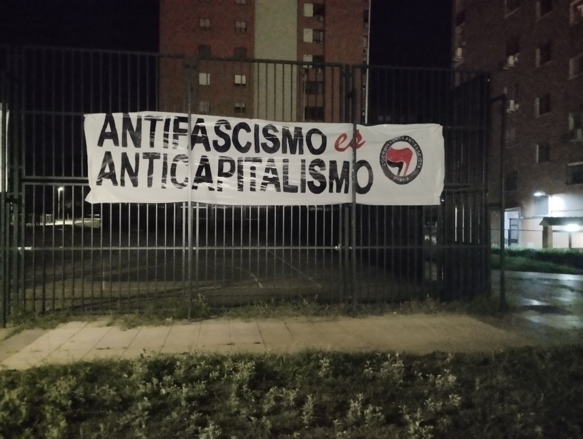 Coordinadora Antifascista Madrid tweet media