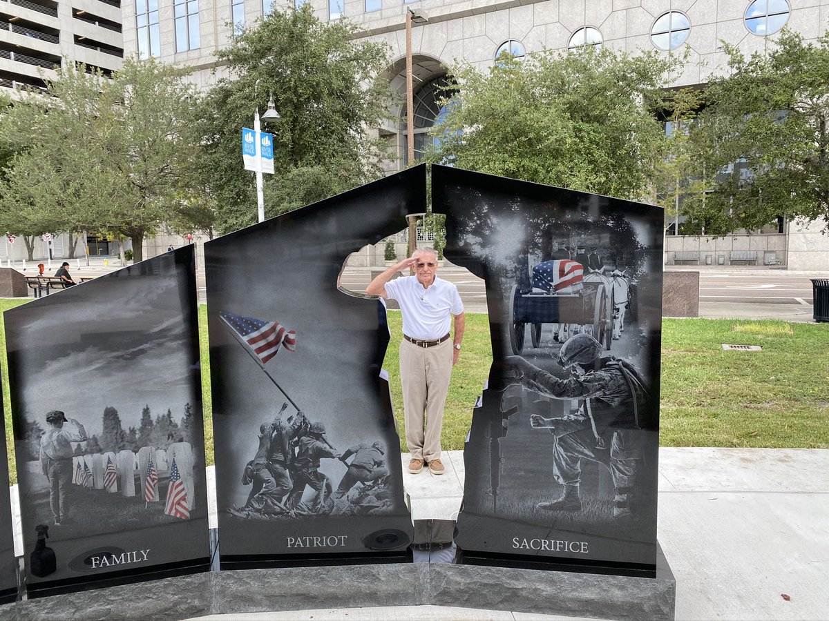 WWFoundation's tweet photo. This #MonumentMonday, we salute the City of Tampa #GSFMM in Tampa, FL. As Woody said, “The monument is just the beginning!”
This monument was dedicated in November of 2020 and remains an active site for the mission.
#TheCauseIsGreaterThanI https://t.co/WygibUN4Vn