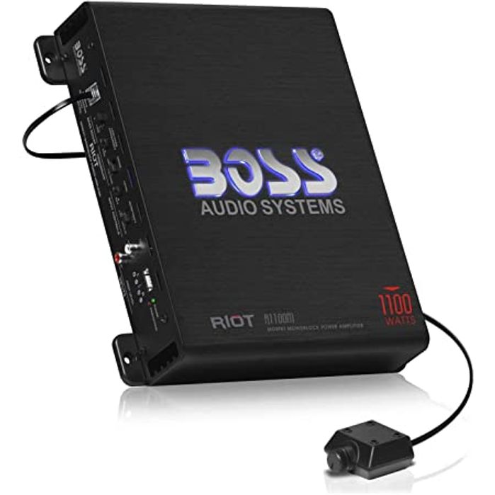 Top10Music's tweet image. BOSS Audio Systems R1100M Riot Series Car Audio Subwoofer Amplifier - 1100 High Output, Monoblock, Class A/B, 2/4 Ohm Stable, Low/High Level Inputs, Low Pass Crossover, Mosfet Power Supply, Stereo
Price: $86.99

amazon.com/Watts-Mosfet-M… #BOSS #BOSSAudio #BOSSAudioSystems