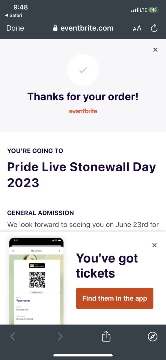 Who else got their ticket? #Xtina @xtina #StonewallDay2023