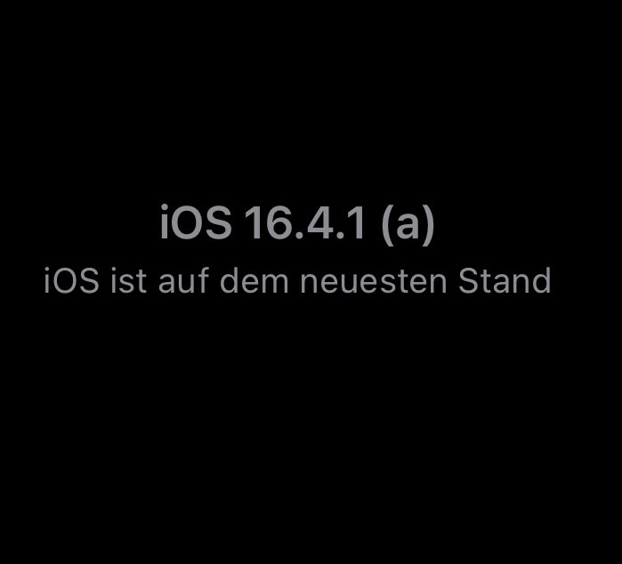 Nachtkauz's tweet image. Alles wieder up to date…. #ios1641a #Sicherheitsupdate