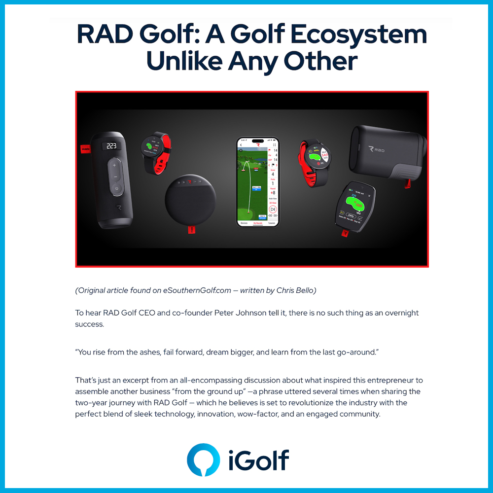 Our friends at RADGolf.com are doing some great things and recently released their SOUND+ and SOUND speakers that we helped them build from the ground up!

Link below for more:

bit.ly/41Ukn5p

#golf #golftechnology #golfspeaker #radgolf