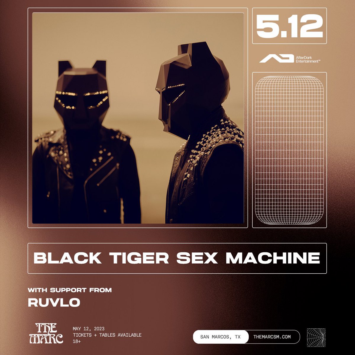 TexasEDMFamily's tweet photo. San Marcos RT/Like &amp; Tag a friend for a chance to win 2 tickets to @OfficialBTSM! 

🐯 Must follow 
@TheMarcSM 
@TexasEDMFamily 
🔊 Ends 5/8 

Tickets &amp; Info: https://t.co/qJGS99xpGx https://t.co/bAZRV0PVc8