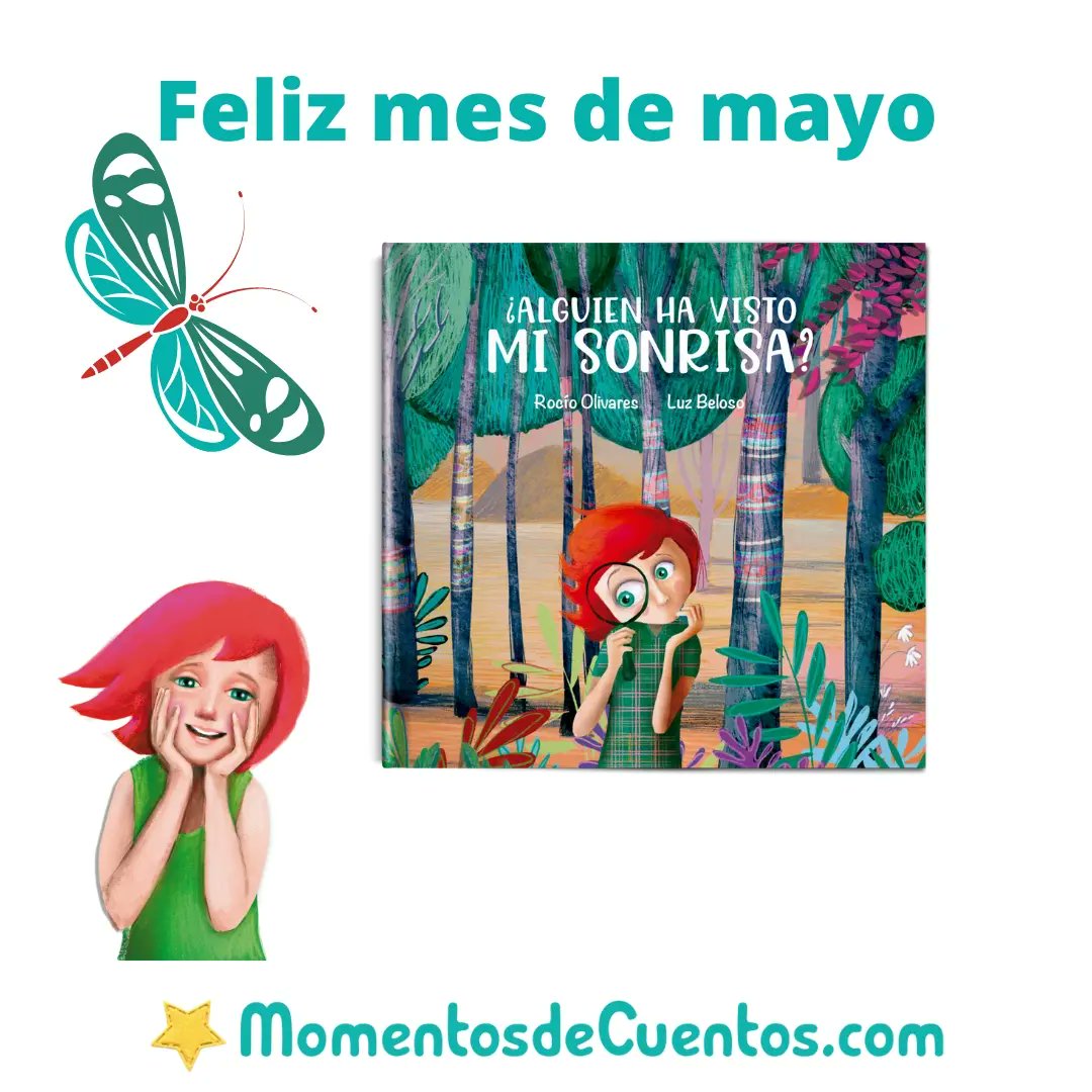 💐Feliz mes de mayo 💐
☺️ Sé la razón por la que alguien sonría ☺️
Felicita a tus familiares, amigos... con esta tarjeta
🔎📗🥰 ¿Alguien ha visto mi sonrisa? 
✍🏼 <a href="/rociooc2013/">EL AULA DE PT ❤</a>
🎨 @luzbeloso
🖨️ ⭐
<a href="/Momentosdecuent/">Momentos de cuentos</a>
#albumilustrado  #misonrisa #mayo
#alguienhavistomisonrisa  🧵⬇️