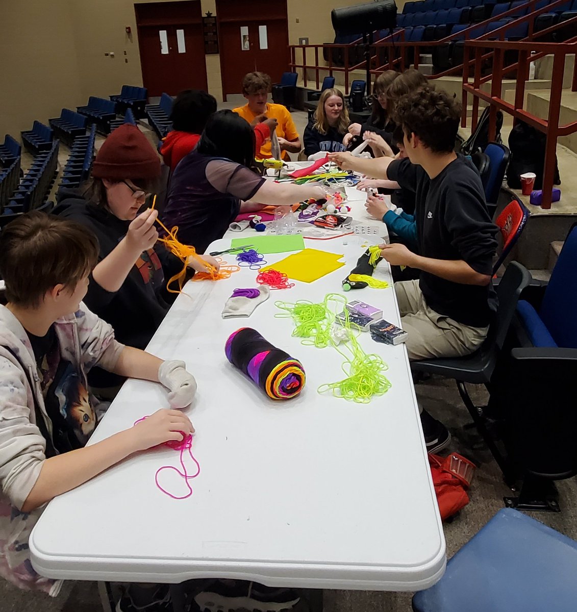 Nice turnout for our puppet workshop! More pics to come!