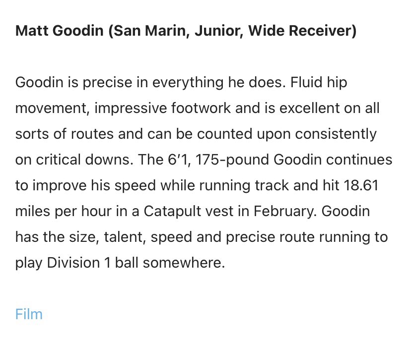 Matt Goodin tweet media